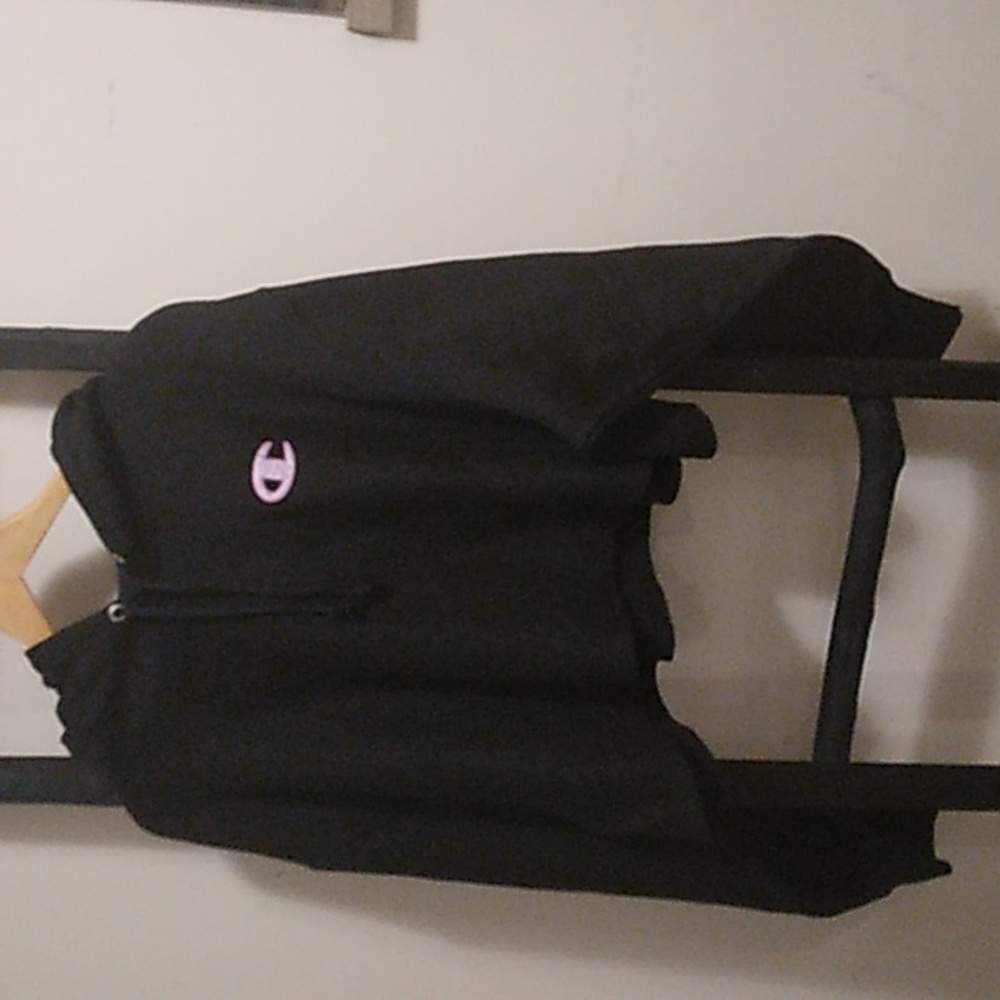 Women's Champion Reverse Weave Cropped Hooded Sweatshirt Size 2 XL NWT - Picture 1 of 11